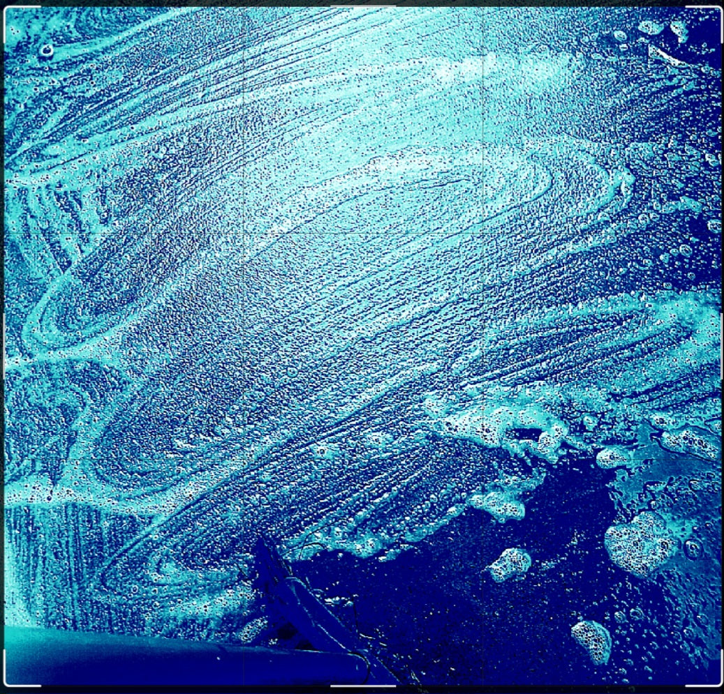 A unique art created from calligraphy and special mud